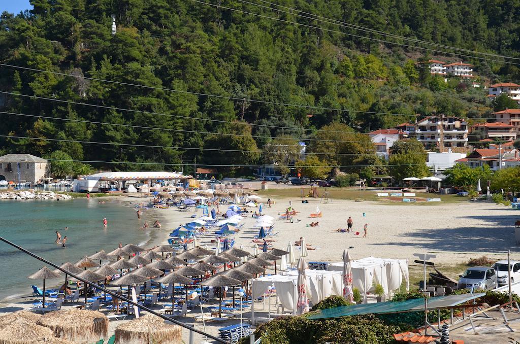 Chrisi Akti Hotel Skala Potamia  Bagian luar foto